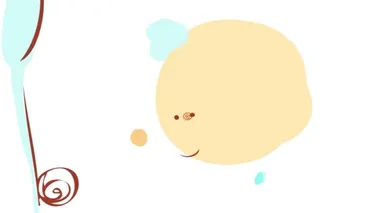 Animasyonu yavaşlatmak için profesyonel şefin önlük giymesi ve kıvırcık saçların üzerine uzun şapka takıp taze sebzelerle sağlıklı bir yemek pişirmeye hazırlanması gerekiyor.