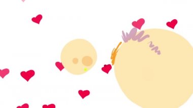 Atalet Bahar Kayması ve Ölçeği Etkisi, genç çiftlerin dans etmesine ve birbirlerine olan sevgilerini arka planda yanıp sönen kalpleriyle ifade ederken eğlenmelerine ve sevgililer gününü kutlamalarına uygulanır.