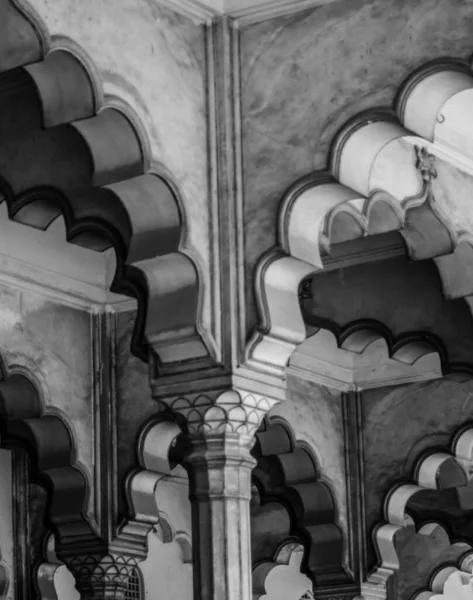 Agra Fort Ist Eine Historische Festung Der Stadt Agra Indien — Stockfoto
