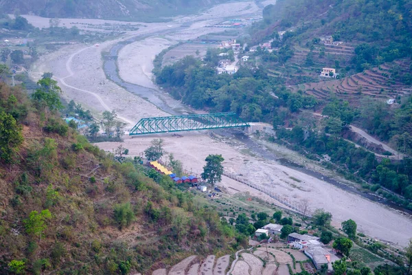 Río Ganga Rishikesh Situado Las Estribaciones Del Himalaya Norte India — Foto de Stock