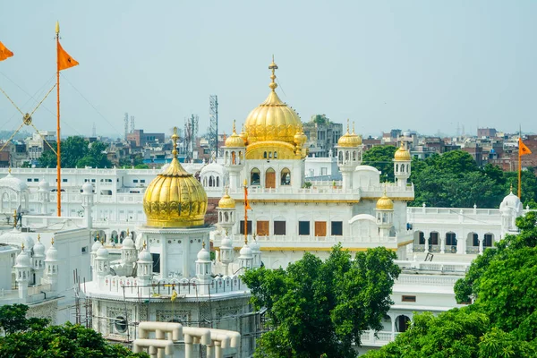 Harmindar Sahib Altın Tapınak Amritsar Olarak Bilinir — Stok fotoğraf