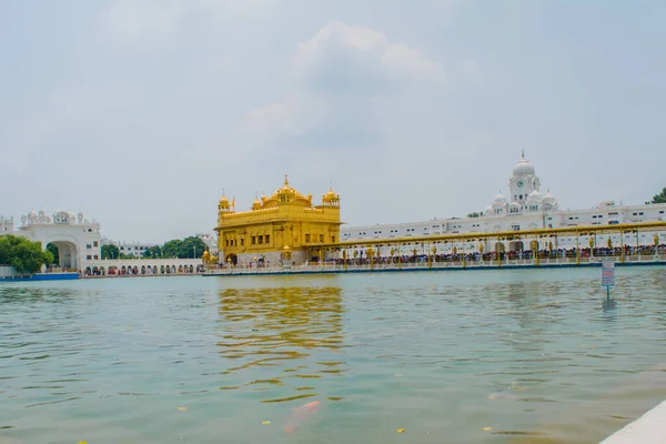 Harmindar Sahib Také Známý Jako Zlatý Chrám Amritsar — Stock fotografie