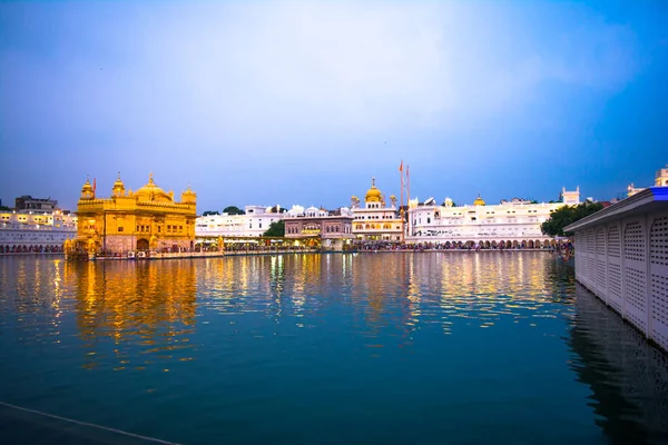 Harmindar Sahib Altın Tapınak Amritsar Olarak Bilinir — Stok fotoğraf