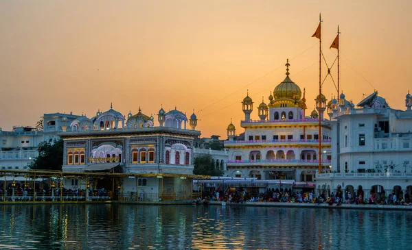 Harmindar Sahib Také Známý Jako Zlatý Chrám Amritsar — Stock fotografie