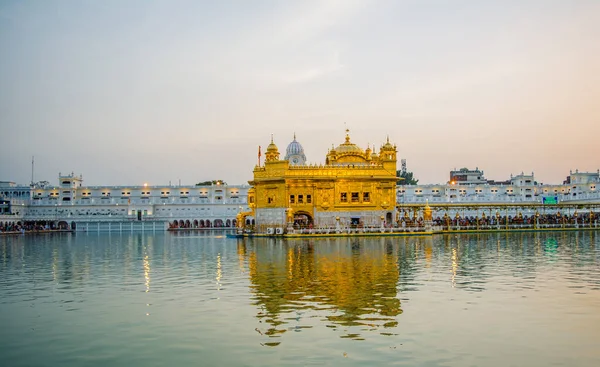 Harmindar Sahib Também Conhecido Como Templo Dourado Amritsar — Fotografia de Stock