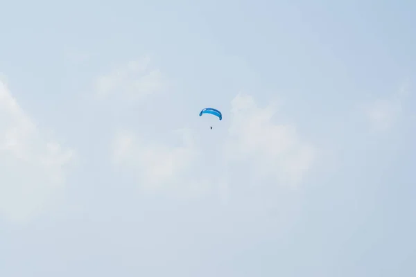 Geweldige Paragliding Bhimtal India Een Onvergetelijke Ervaring — Stockfoto