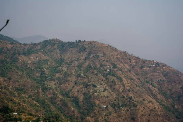 Camino Las Montañas Bhimtal Nainital Uttarakhand — Foto de Stock