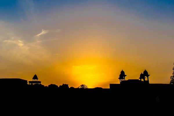Fatehpur Sikri Fort Stad Agra Distriktet Uttar Pradesh Indien Bulandport — Stockfoto