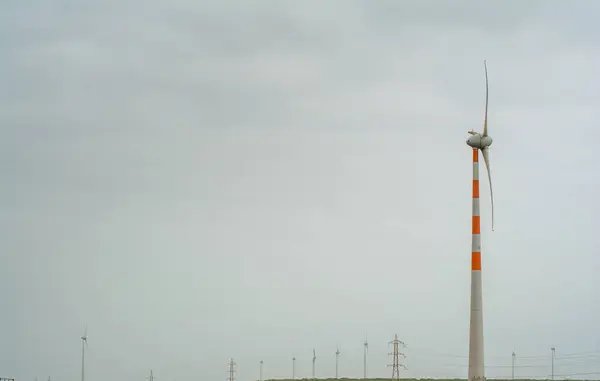 Power Production Windmill Wind Turbines Gujarat — Stock Photo, Image