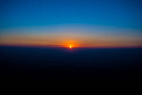 Belle Vue Sur Coucher Soleil Mata Vaishnodevi Darbar Katra Jammu — Photo