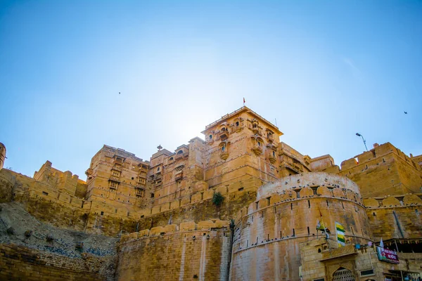 Jaisalmer Fort Znajduje Się Mieście Jaisalmer Indyjskim Stanie Rajasthan — Zdjęcie stockowe