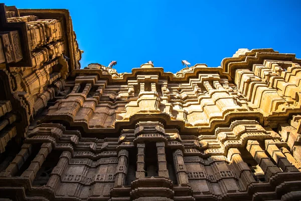 Jaisalmer Fort Está Situado Cidade Jaisalmer Estado Indiano Rajasthan — Fotografia de Stock