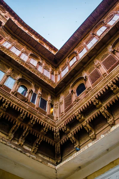 Mehrangarh Mehran Fort Gelegen Jodhpur Rajasthan Een Van Grootste Forten — Stockfoto