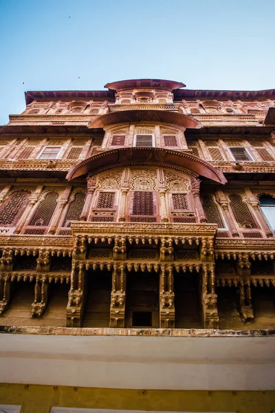 Mehrangarh Mehran Kalesi Jodhpur Rajasthan Hindistan Büyük Kalelerinden Biridir — Stok fotoğraf