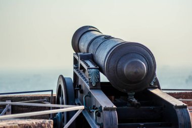 Mehrangarh ya da Mehran Kalesindeki toplar, Jodhpur, Rajasthan, Hindistan 'da