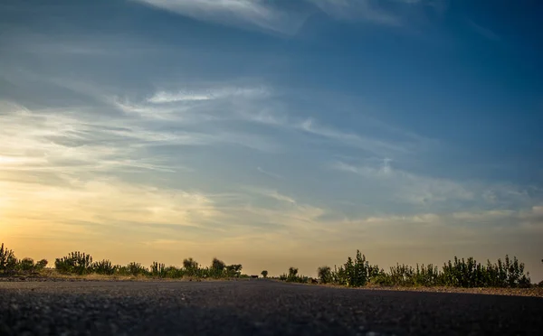 Sunset view at Sam sand dunes of Jaisalmer the golden city, an ideal allure for travel enthusiasts