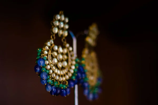 Ornamentos Menina Arte Rajasthan — Fotografia de Stock