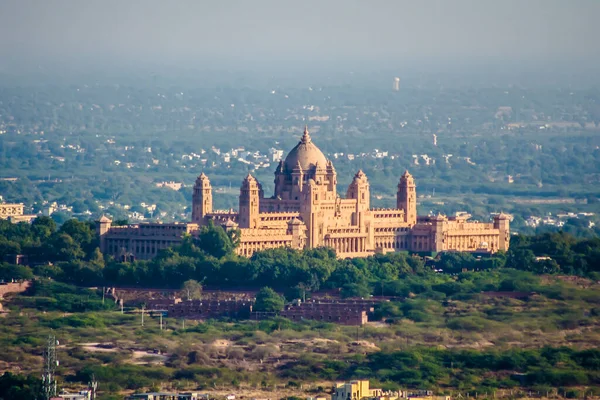 Taj Umaid Bhawan Pałac Jodhpur Jest Wspaniały Kawałek Dziedzictwa Rajasthans — Zdjęcie stockowe