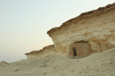 Çölün beyaz taş güzelliği