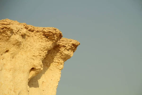 Biały Kamień Piękno Natura Pustyni — Zdjęcie stockowe