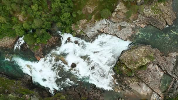 Hermosa Naturaleza Noruega Paisaje — Vídeo de stock