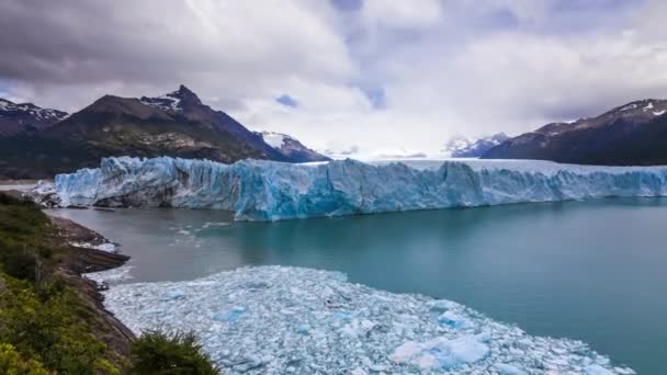 Parque Nacional Glacier Perito Moreno Outono Argentina Patagônia — Vídeo de Stock