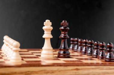 Satranç tahtasındaki satranç taşları: Müzakere kavramı
