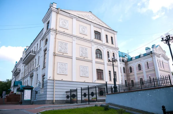 Rusia Khabarovsk Agosto 2019 Edificio Del Museo Arte Del Lejano — Foto de Stock