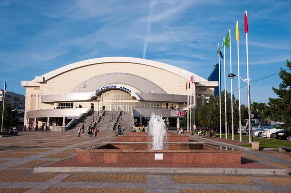 Russia Khabarovsk Agosto 2019 Estate Edificio Platino Arena Sport Intrattenimento — Foto Stock