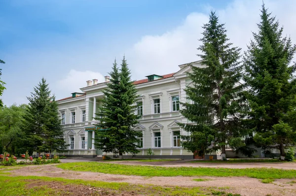Russia Blagoveshchensk July 2019 City House Culture Blagoveshchensk Park Summer — 图库照片