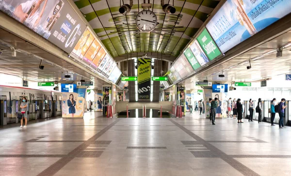 Bangkok Thailand April 2020 Stängning Utbrottet Köpcentret Och Coronavirus Covid — Stockfoto