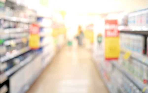 Cibo Completo Scaffali Supermercato Preparano Causa Persone Nel Panico Accumulando — Foto Stock