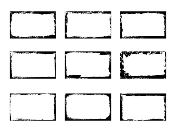Grunge çerçeve, arka plan bindirmeleri kümesi