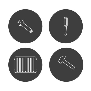 HVAC ve Isıtma araçları logo onarım