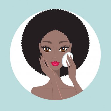  kadın makyaj çıkarmadan