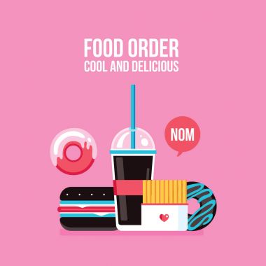 Fast Food simgeleri 