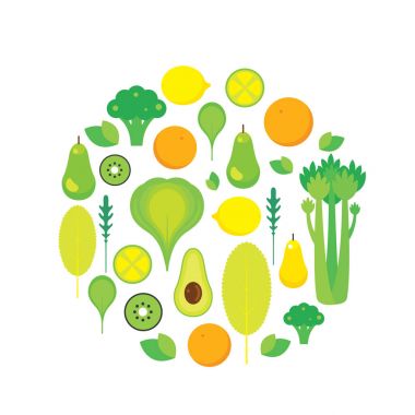 Sağlıklı gıda meyve sebze ve yeşillik