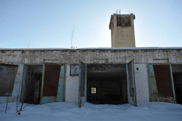 Estación Bomberos Ciudad Fantasma Abandonada Pripyat Ciudad Post Apocalíptica Temporada — Foto de Stock