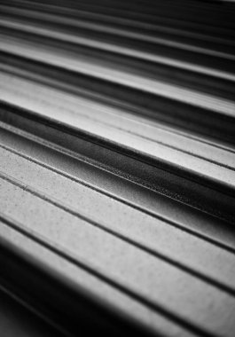 Metal kıvrımlı yüzey fotoğrafı