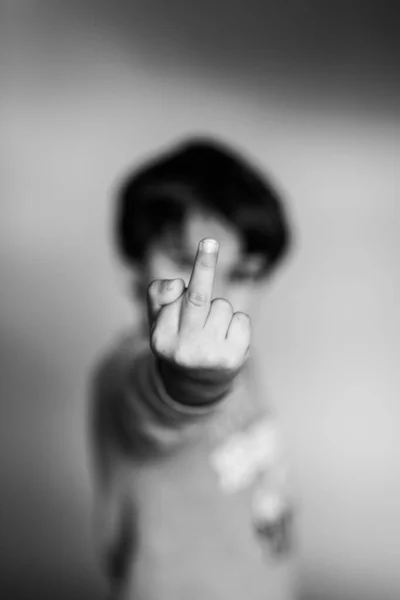photo of the sign: FUCK YOU