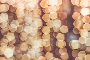 defocused pentagonal bokeh ışıklar arka plan soyut