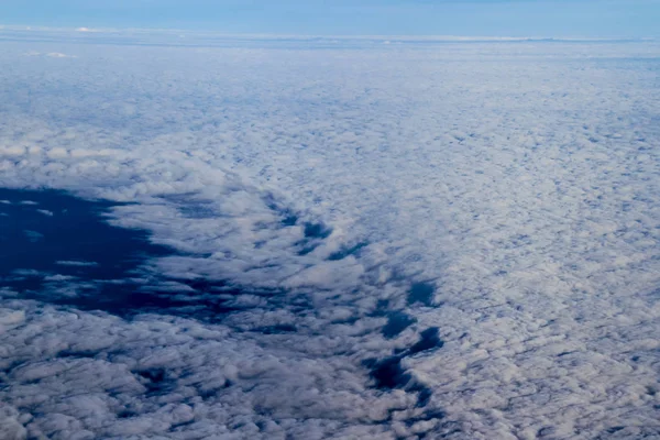 Cloudscape fundo abstrato olhar como geleira no mar — Fotografia de Stock