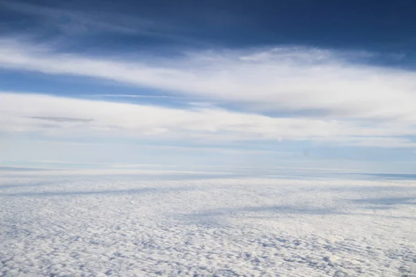 Cloudscape abstraktní pozadí vypadají jako ledovec na moři — Stock fotografie