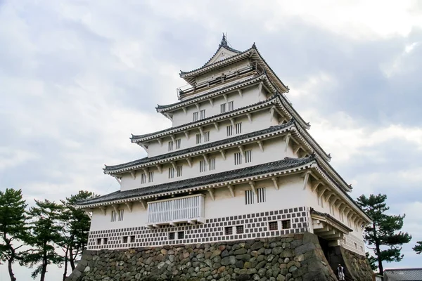 Castillo de Shimabara, también conocido como Castillo Moritake y Castillo Takaki — Foto de Stock