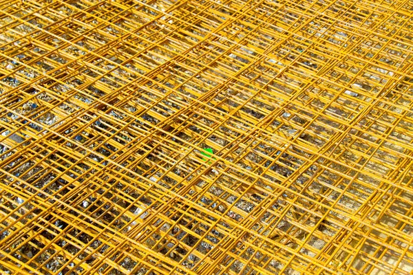 Wire mesh steel for construction — Stock Photo, Image