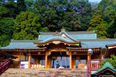Suwa tapınak (Nagasaki) Nagasaki, Japonya büyük Shinto Tapınağı