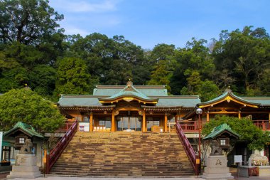 Suwa tapınak (Nagasaki) Nagasaki, Japonya büyük Shinto Tapınağı