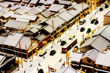 eski stil bina Japonya modeli