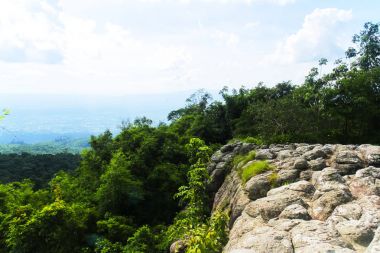 LAN Hin Taek Phu Hin Rong Kla Milli Park Tayland.