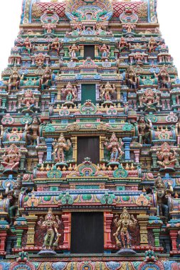 Silom, Bangkok, Thailand - Jan 25, 2020. Sri Maha Mariamman Temp